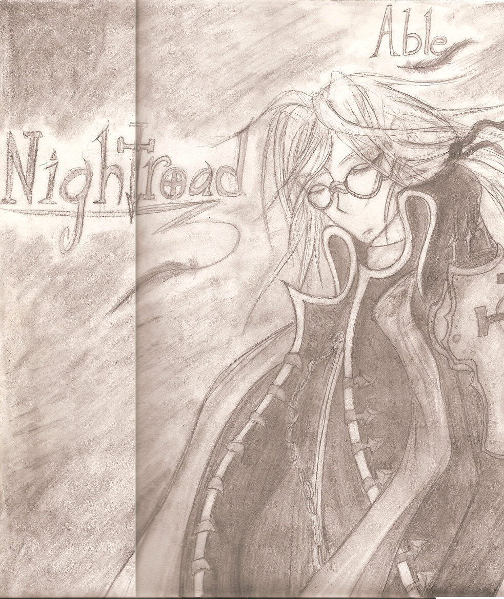 Abel Nightroad (my best drawing I've done of him) by TheVampireScourge