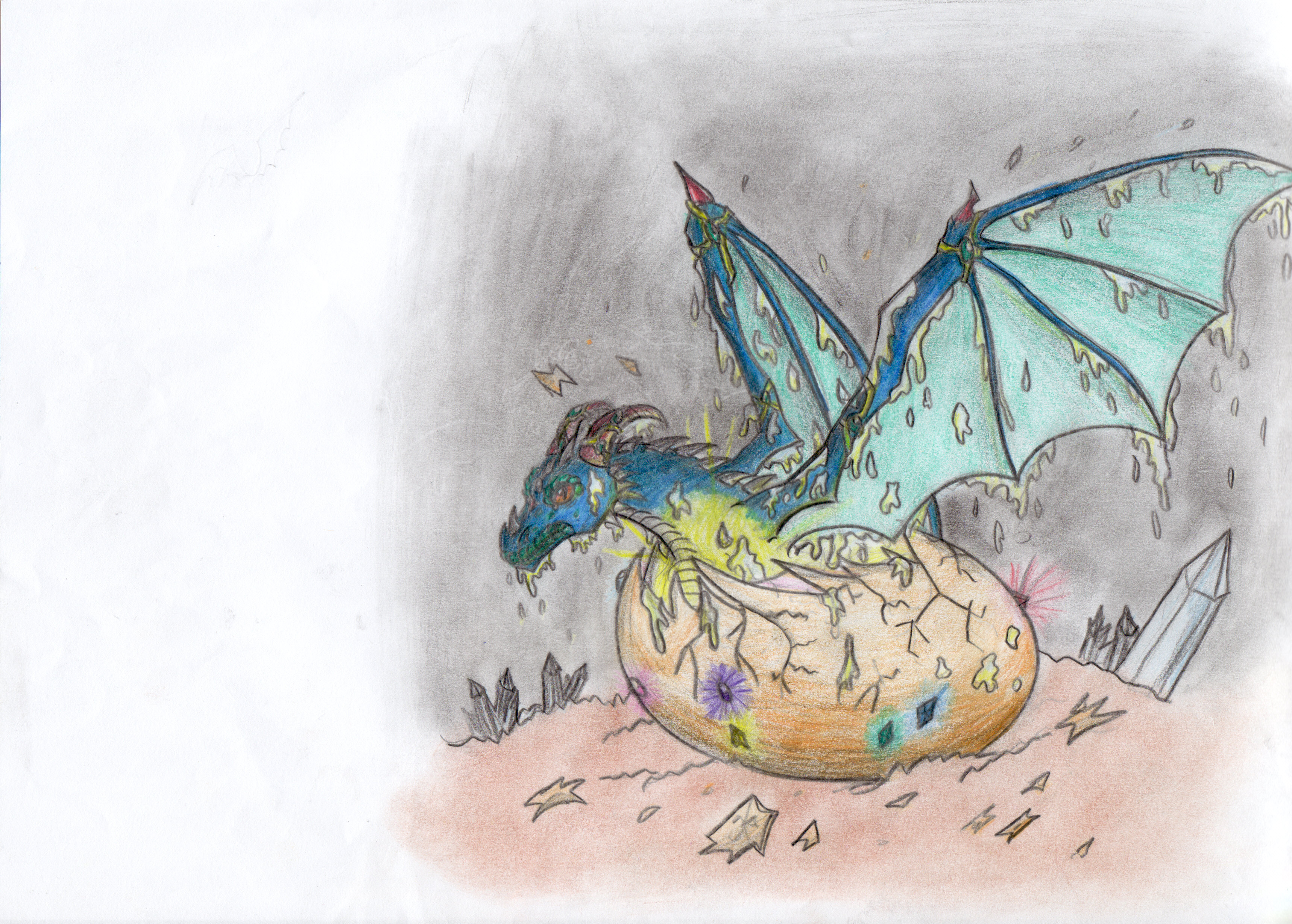 Borned dragon by TheWolfsgirl90