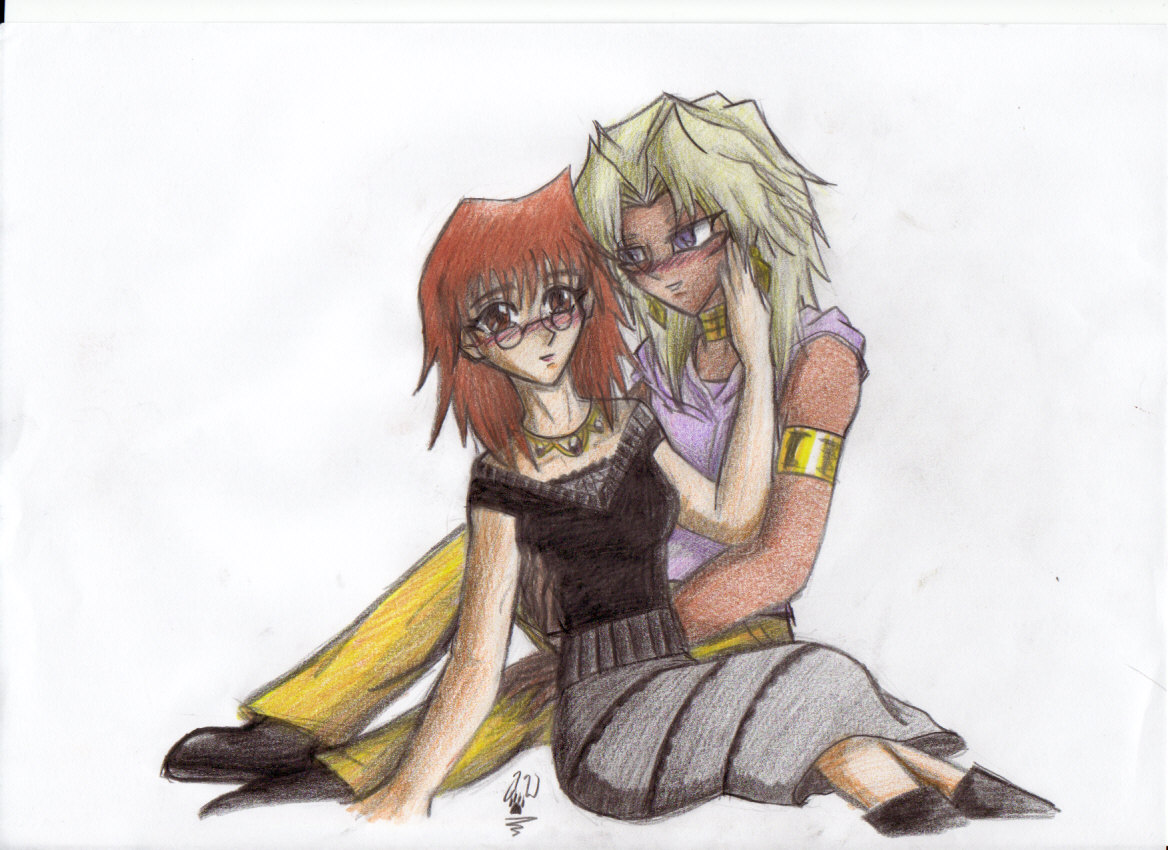 Marik and Rin by TheWolfsgirl90