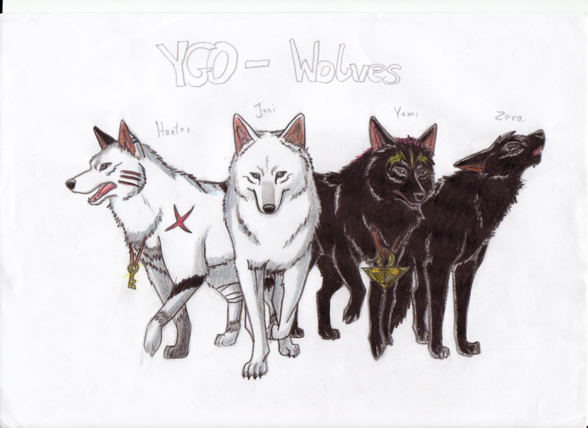 Yu-gi-oh wolves by TheWolfsgirl90
