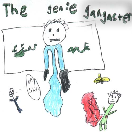 the genie gangaster by TheXMysticXGenie