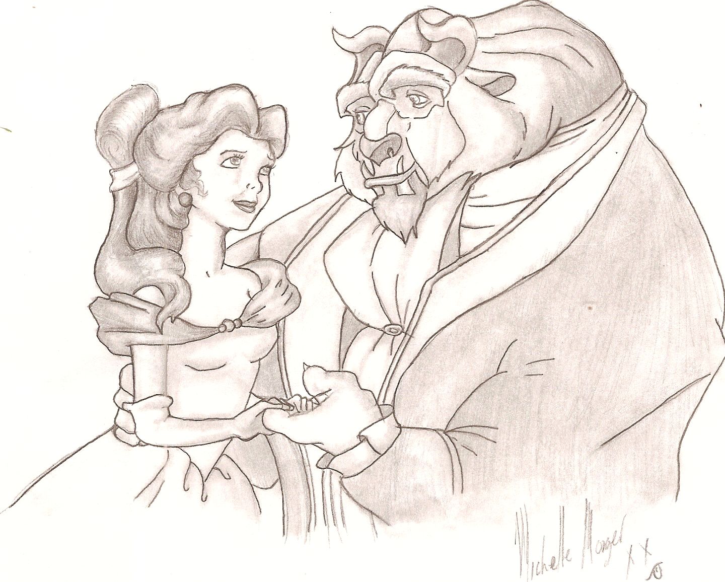 beauty and the beast by The_Artist