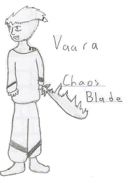 Vaara and the Chaos Blade(SCANNED! HUZZAH!) by The_Chao_Lover