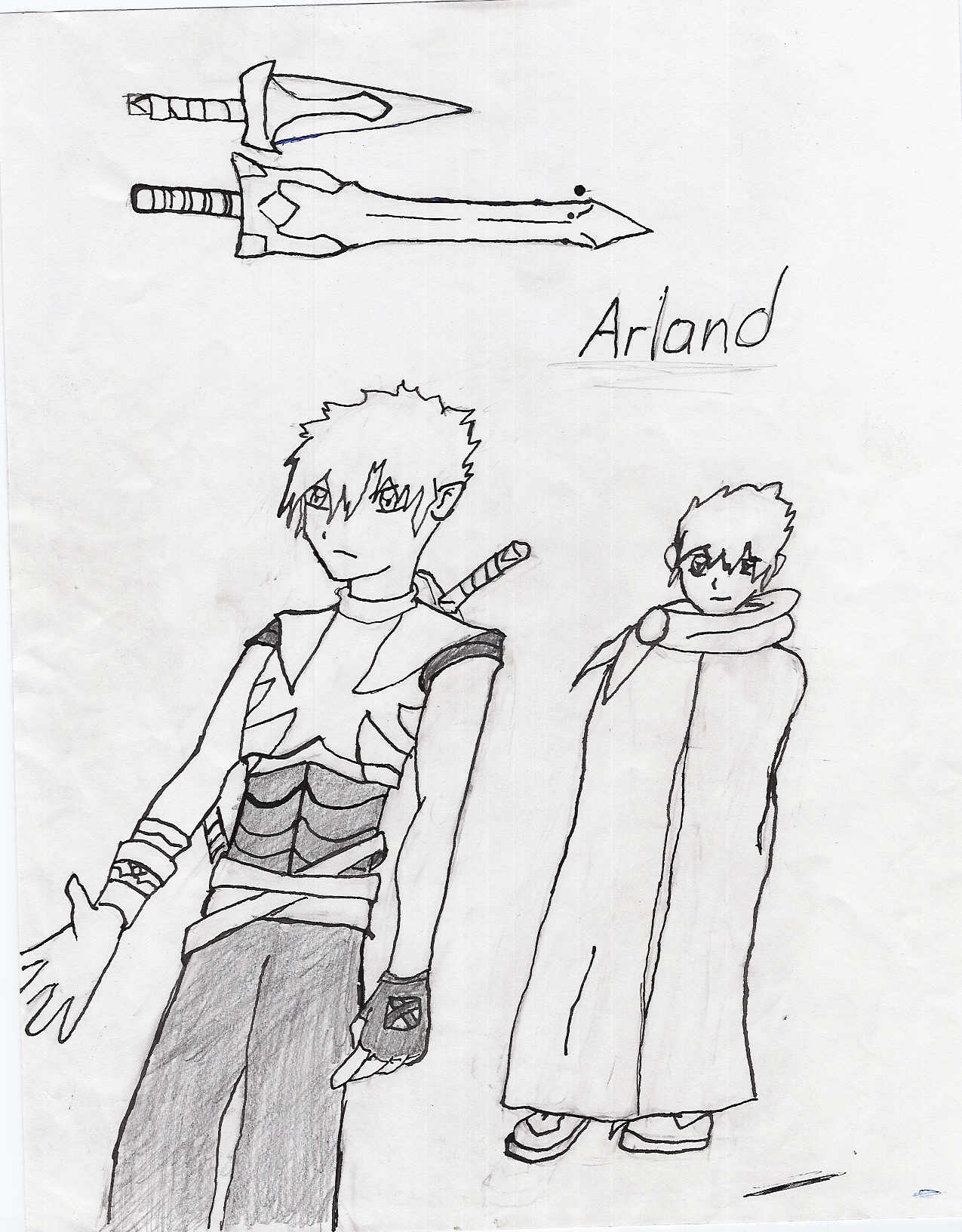 arland character page by The_Emerald_Flame