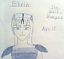 Ekrin, the wolf hanyou by The_Little_Brother_of_Miroku