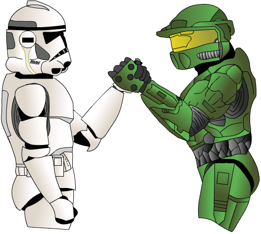 star wars and halo