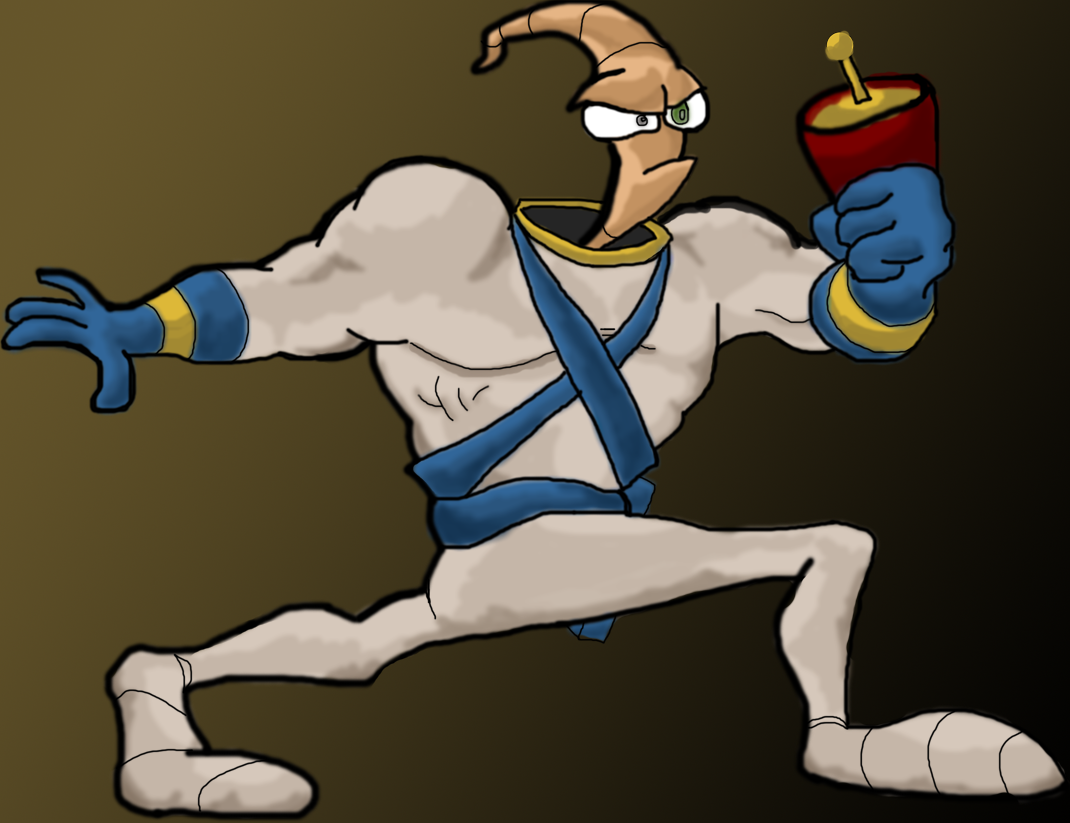 Earthworm Jim by The_Minx