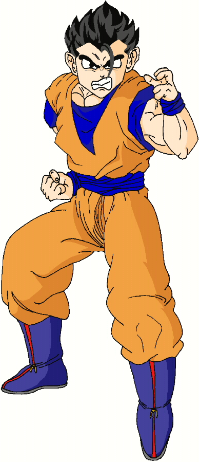 Gohan colored by The_Minx