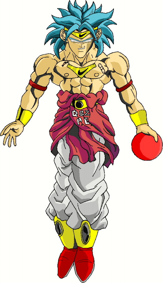 Dodgeball Broly by The_Minx
