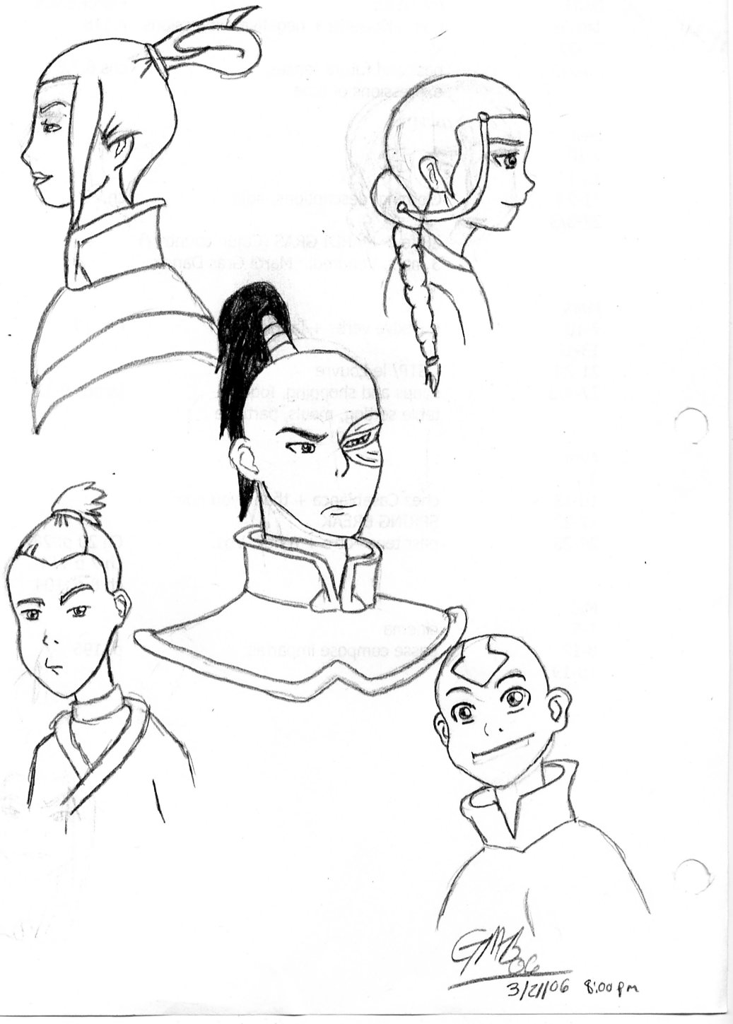 Avatar Cast by The_Unsent_Laugh