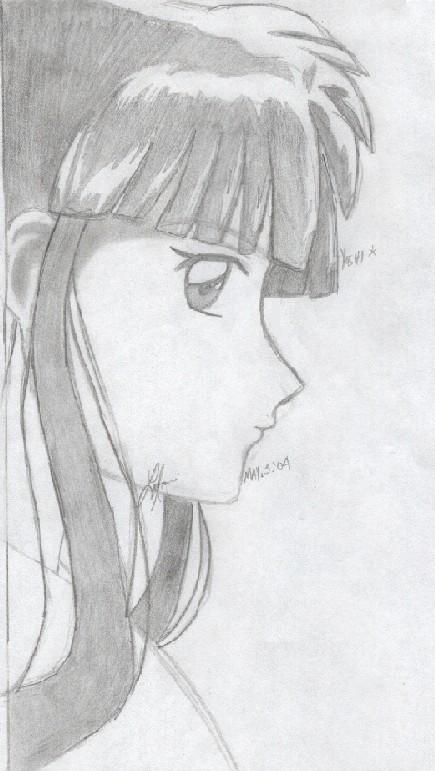 Kikyo Sketch by The_Yoshi