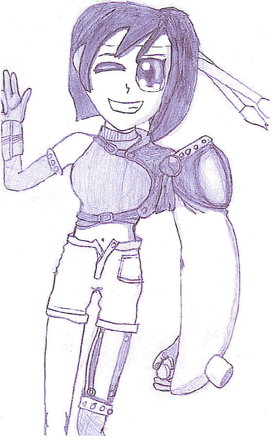 Yuffie The Greatest Ninja by The_almighty_Yuffie