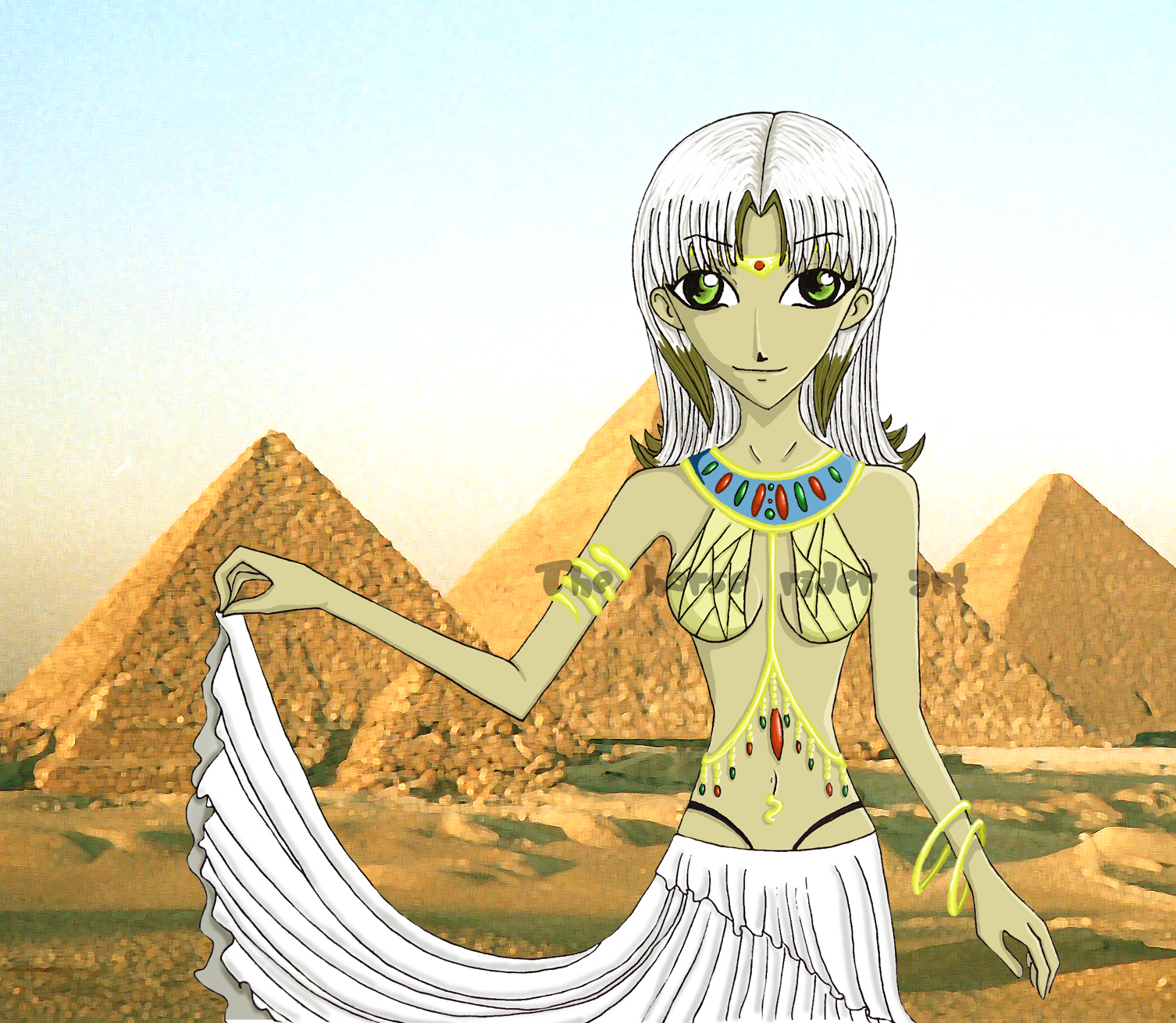 Egypt princess by The_horse_rider