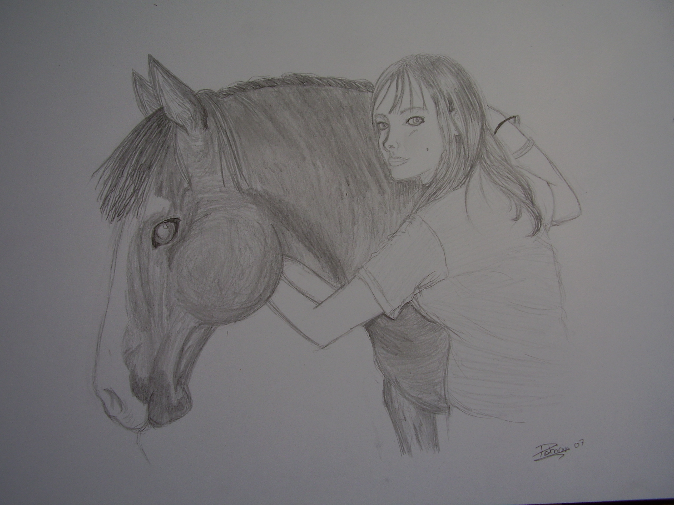 Amada and Gudari by The_horse_rider