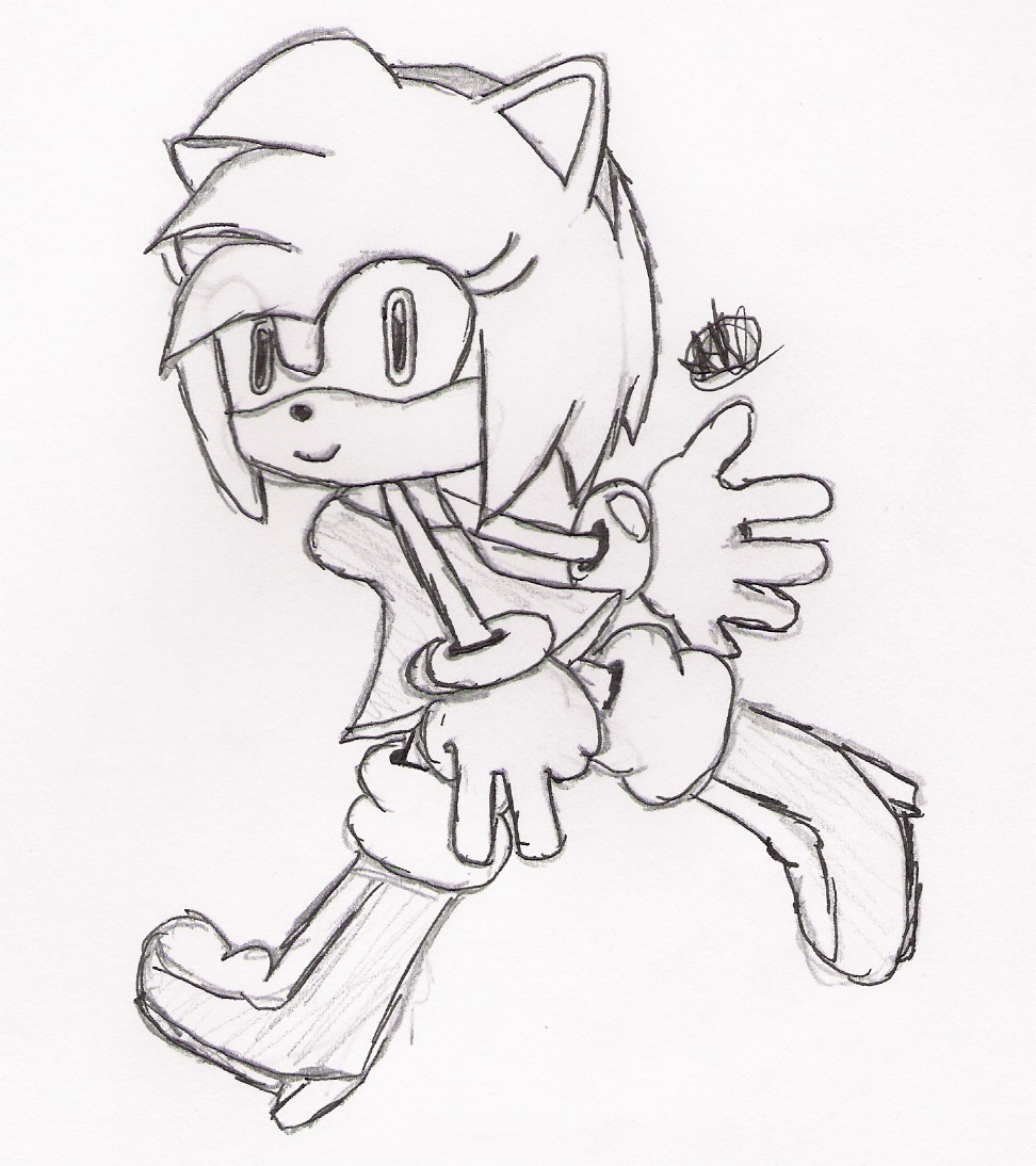 Amy Rose by The_shadows_of_my_heart