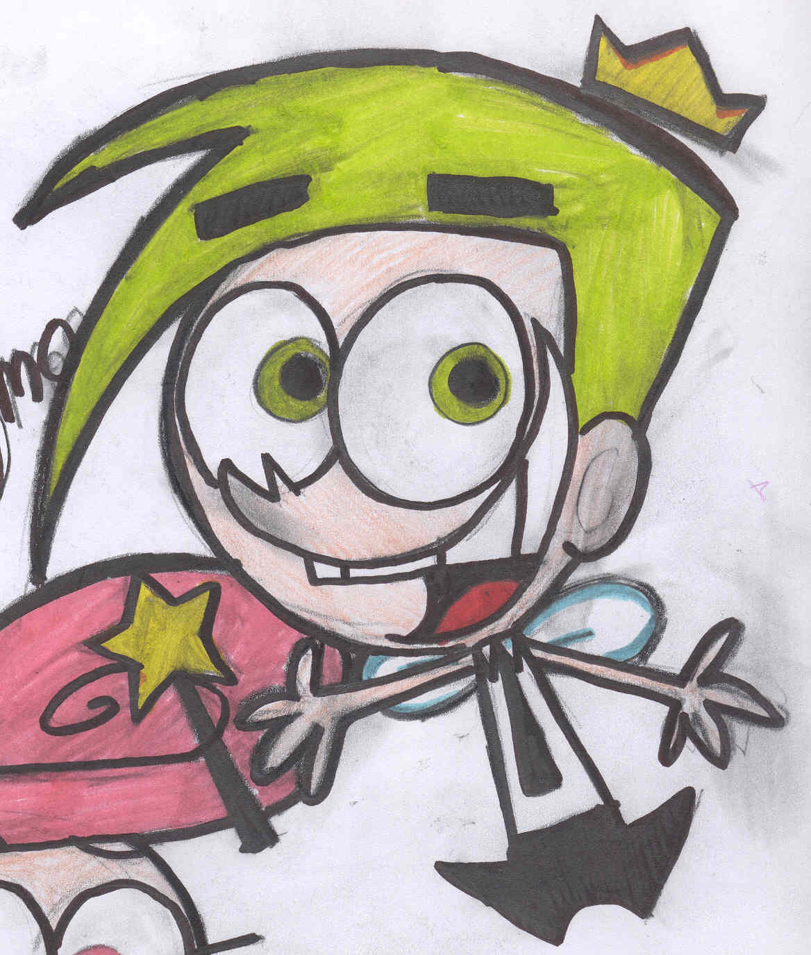Fairly Odd Parents>> Cosmo coloured by The_spirit_of_Amidamaru