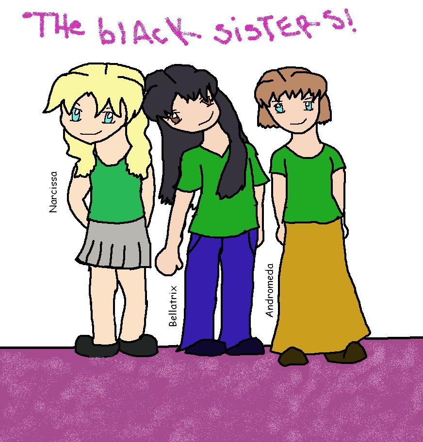 The Black sisters for Padfoot_Lover by The_true_James_Potter