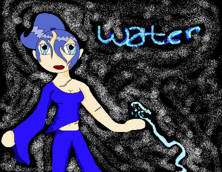 Water girl by The_true_James_Potter