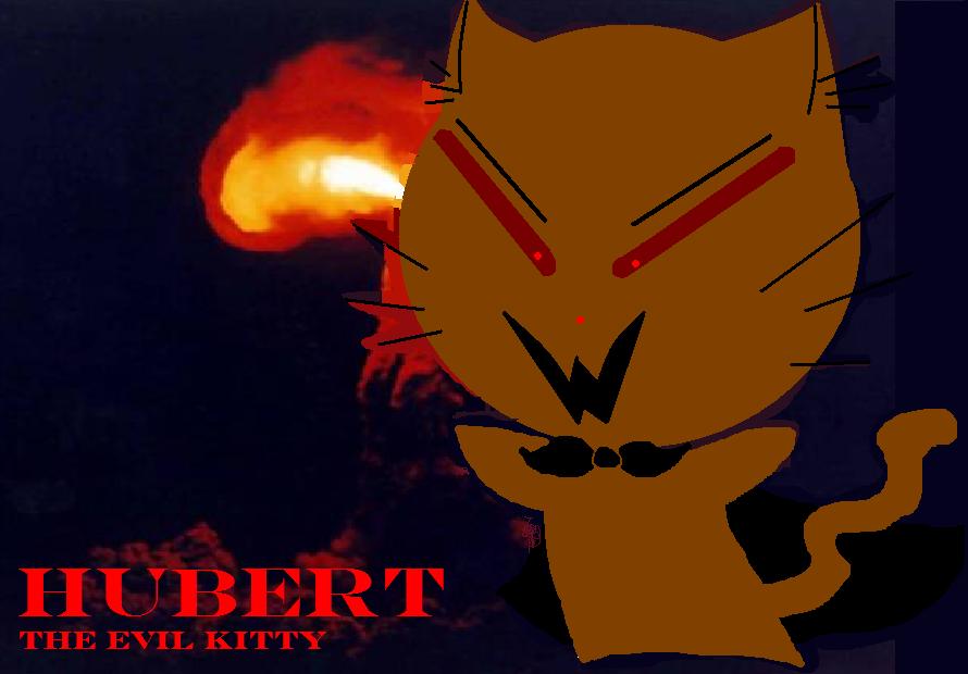 Hubert: The Evil Kittty by The_wonderfully_evil_Hubert