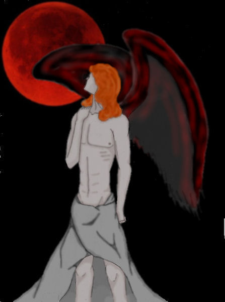 Black Winged Angel by Thirteen_Black_Roses