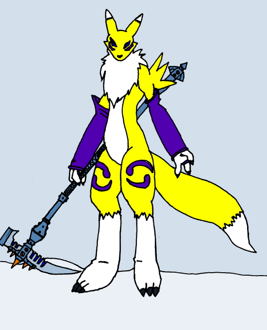 mystic renamon by ThunderHead91