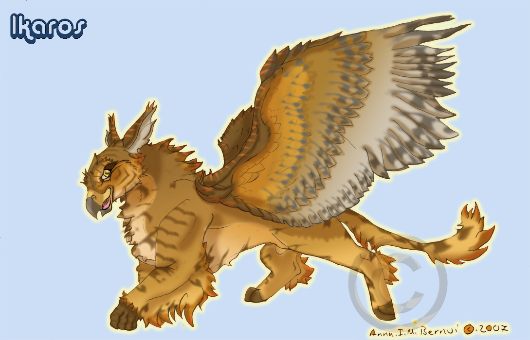 Ikaros the griffin by Thylacosmilus