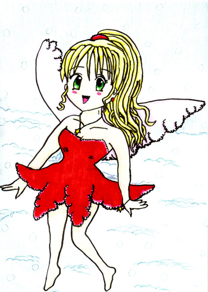 Chibi fairy by TifaBakura