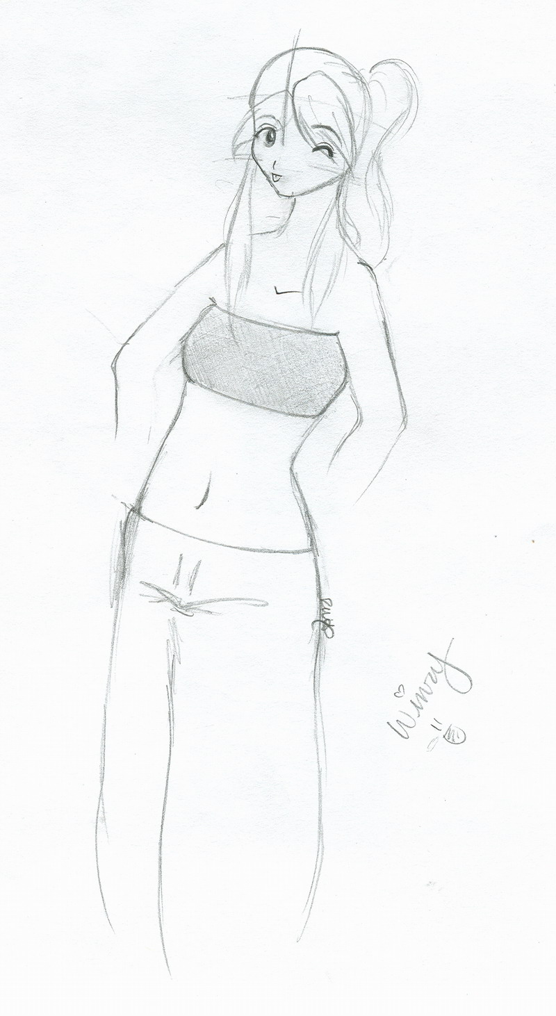 a reall sketchy undone winry >. by Tifa_Fan2004