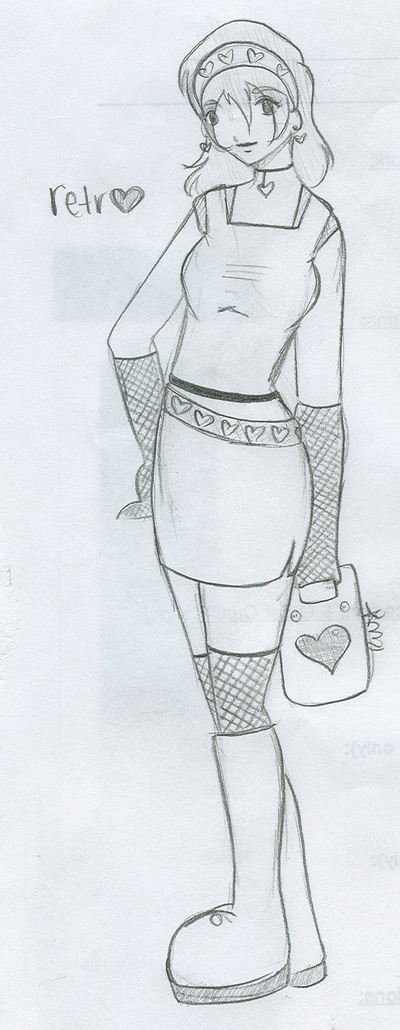 Retro Girl by Tifa_Fan2004