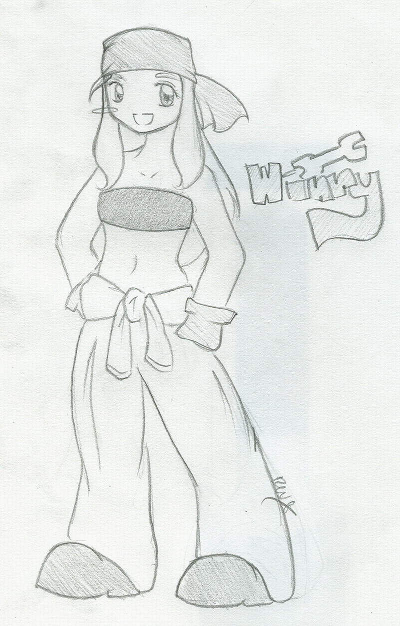 Chibi Winry by Tifa_Fan2004