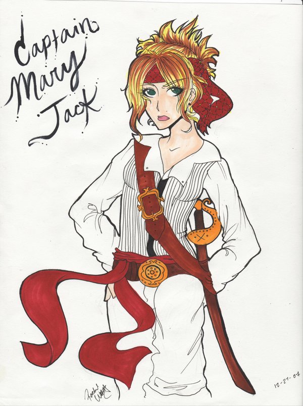 Captain Mary Jack by Tifa_Fan2004