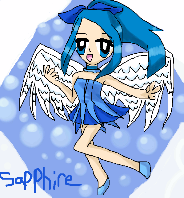 Angel Sapphire by Tiffany12