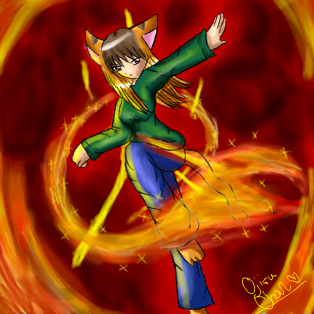Fire Dragon Attack by TigaraChan
