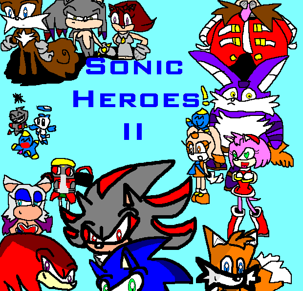 Sonic Heroes 2 character title by TigerElite80
