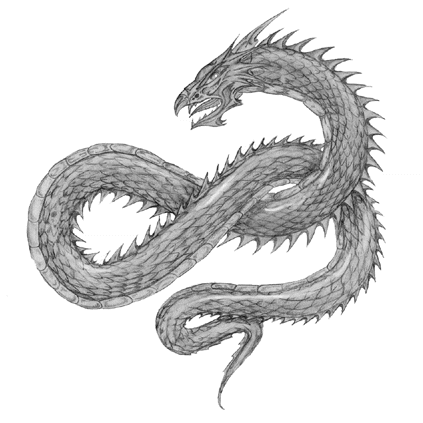 Long dragon by Tiger_Kitty