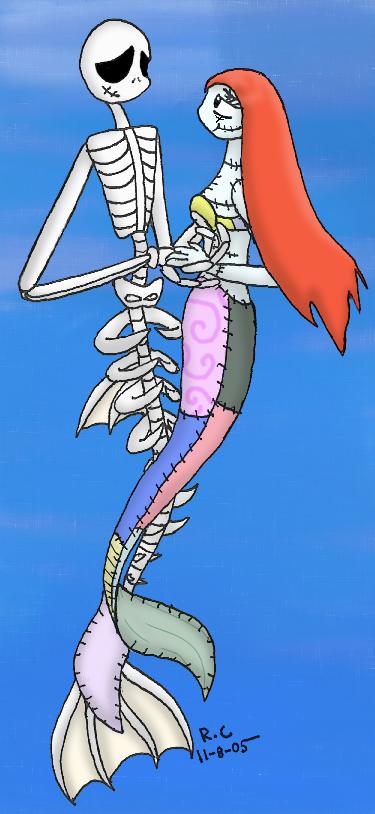MerSkeleton and MerDoll by Tikara