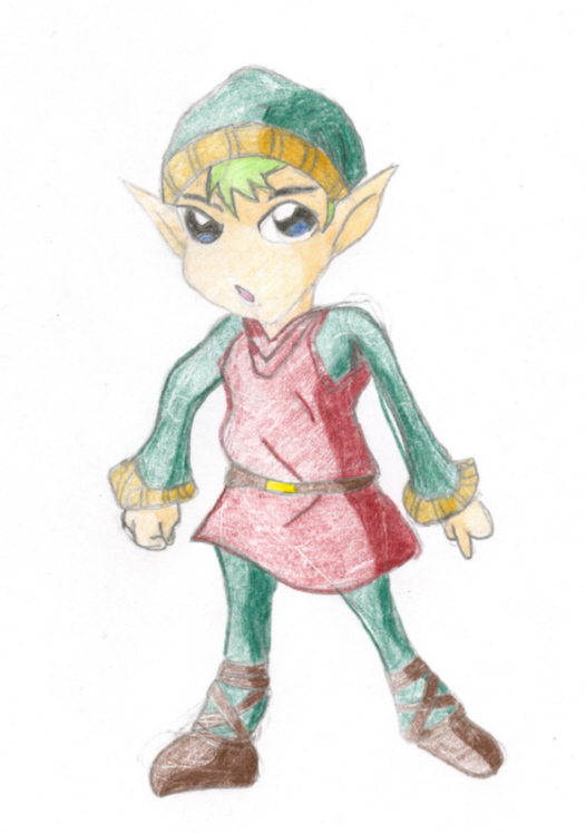 Elf boy by Tikuu
