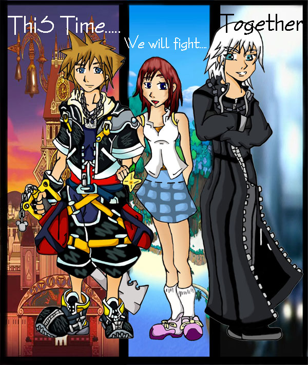 " This time we go together" KH2 by Tikuu