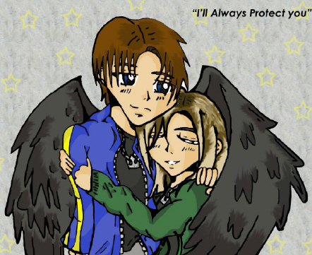 " I'll always protect you" by Tikuu