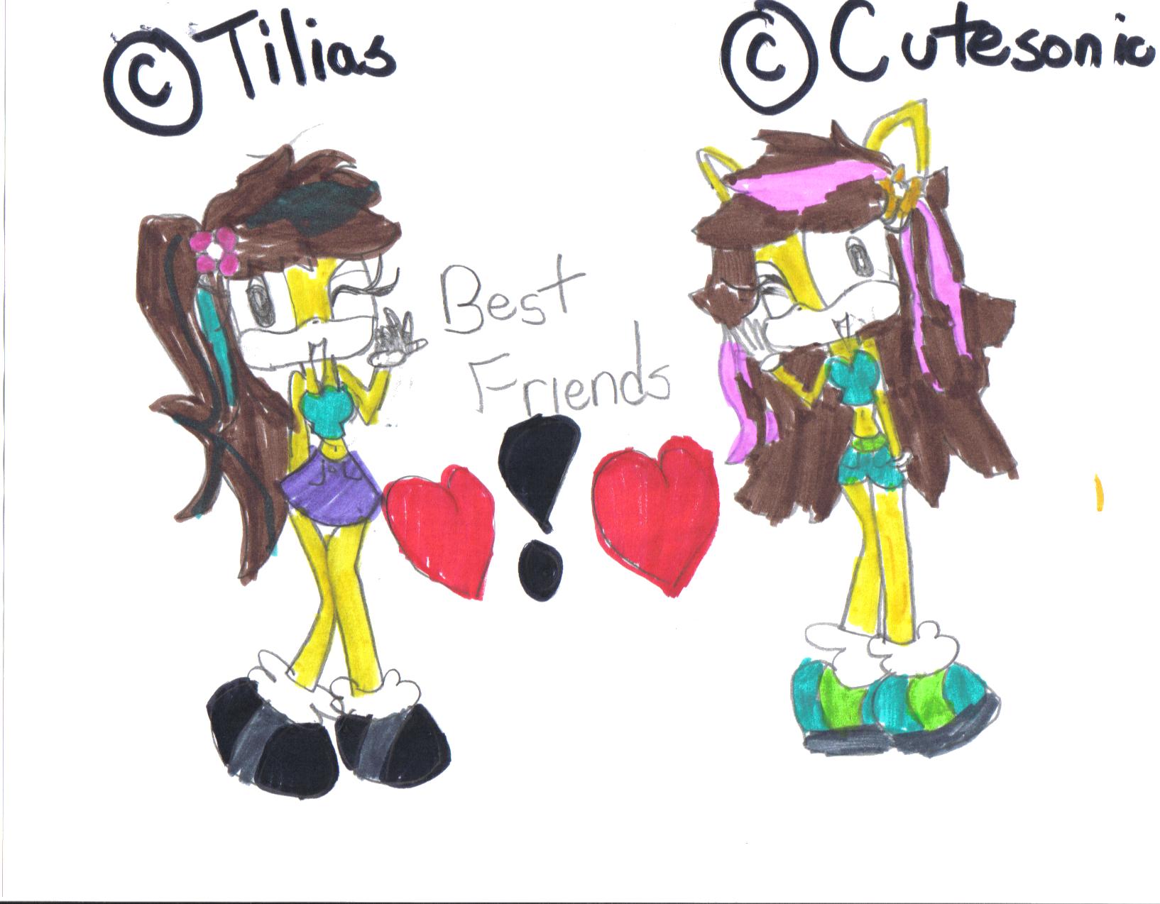 Cassy and Christy! (Gift to Cutesonic) by Tilias