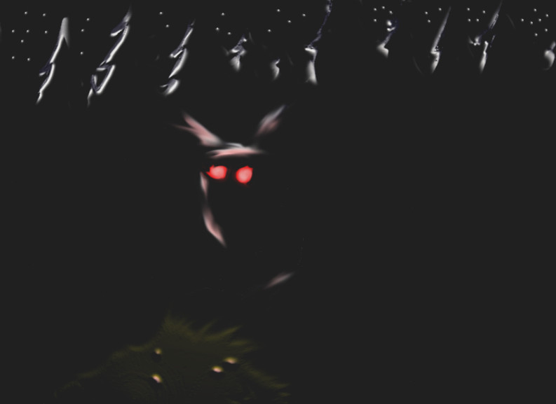 Mothman in the Darkness by TimE