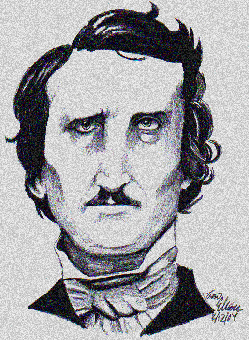 Edgar Allen Poe by TimE