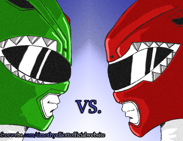 Green Vs. Red by TimE