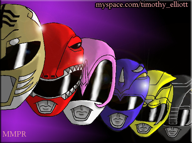 Might Morphin Power Rangers by TimE