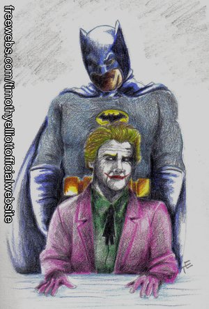 Batman and The Joker by TimE
