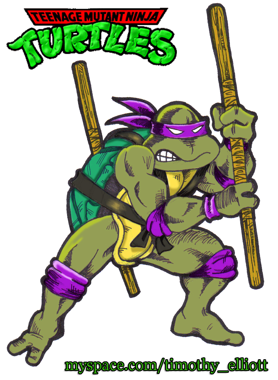 Donatello Playmates Toy Style by TimE