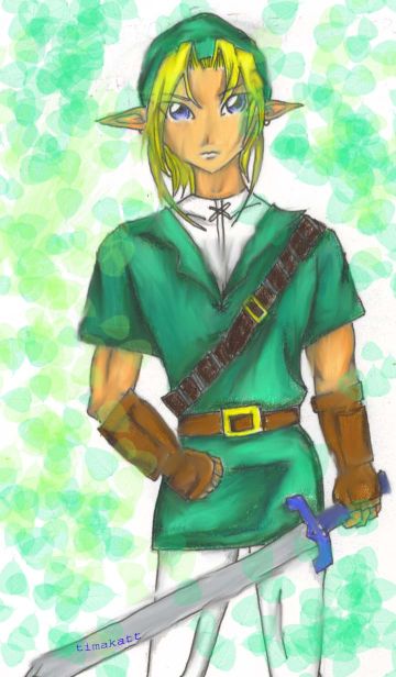 Link and Leaves by Timakatt