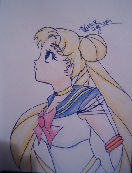 Sailor Moon(Year: 2007) by TinaYoshi