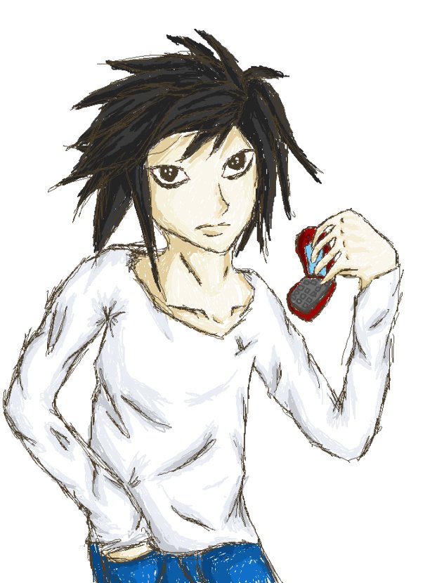 L Lawliet by TinaYoshi