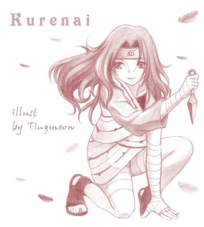 Kurenai in Red by Tingmeow